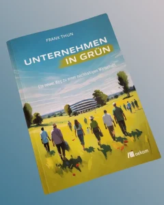 Umschlag des Buches "Unternehmen in Grün"